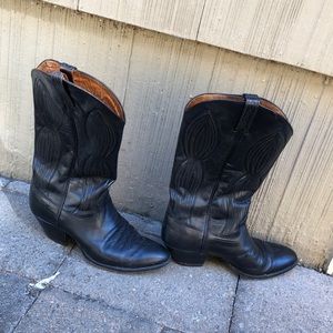 Dan Post Black cowboy boots